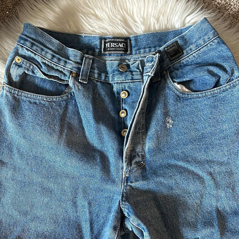 Versace Wide Leg Jeans